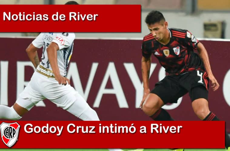 Godoy Cruz intimó a River