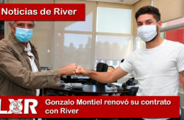 Gonzalo Montiel renovó su contrato con River