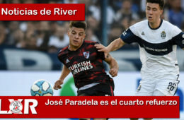José Paradela es el cuarto refuerzo de River