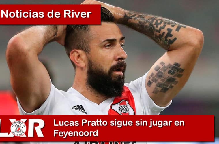 Lucas Pratto sigue sin jugar en Feyenoord