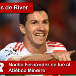 Nacho Fernández se fué al Atlético Mineiro