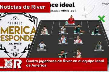 Cuatro jugadores de River en el equipo ideal de América