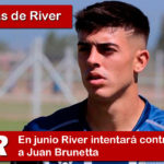 En junio River intentará contratar a Juan Brunetta