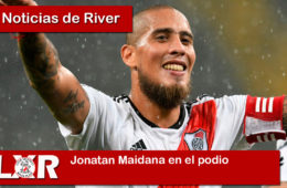 Jonatan Maidana en el podio
