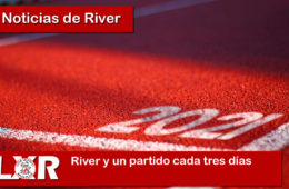 River y un partido cada tres días