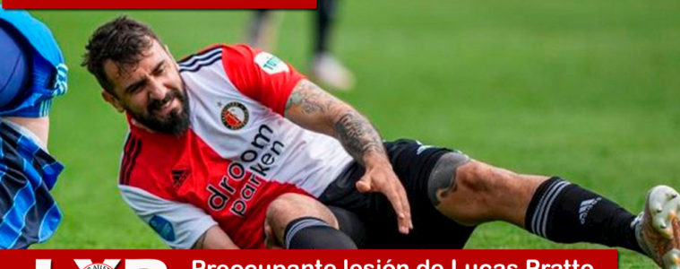 Preocupante lesión de Lucas Pratto
