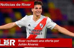 River rechazó una oferta por Julián Álvarez