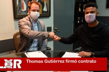 Thomas Gutiérrez firmó contrato con River