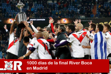 1000 días de la final River Boca en Madrid
