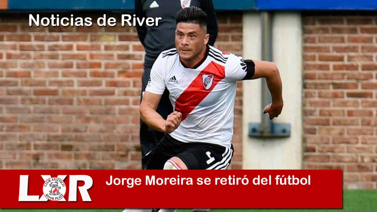 Jorge Moreira se retiró del fútbol