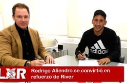 Rodrigo Aliendro se convirtió en refuerzo de River