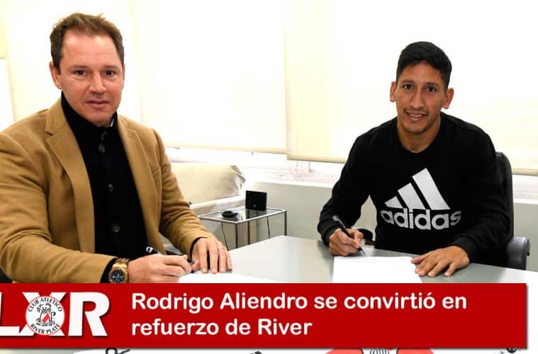 Rodrigo Aliendro se convirtió en refuerzo de River