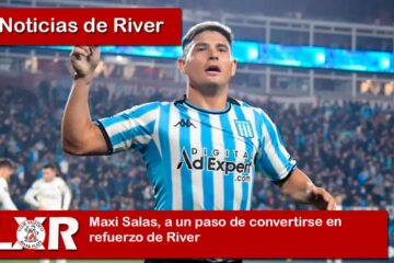 Maxi Salas refuerzo de River